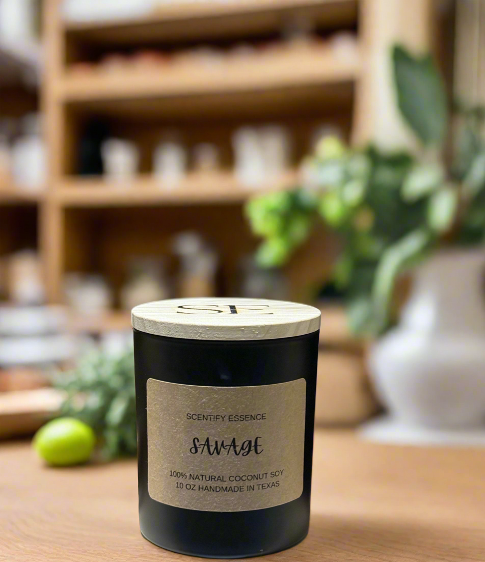 SAVAGE – Luxury Coconut Soy Candle