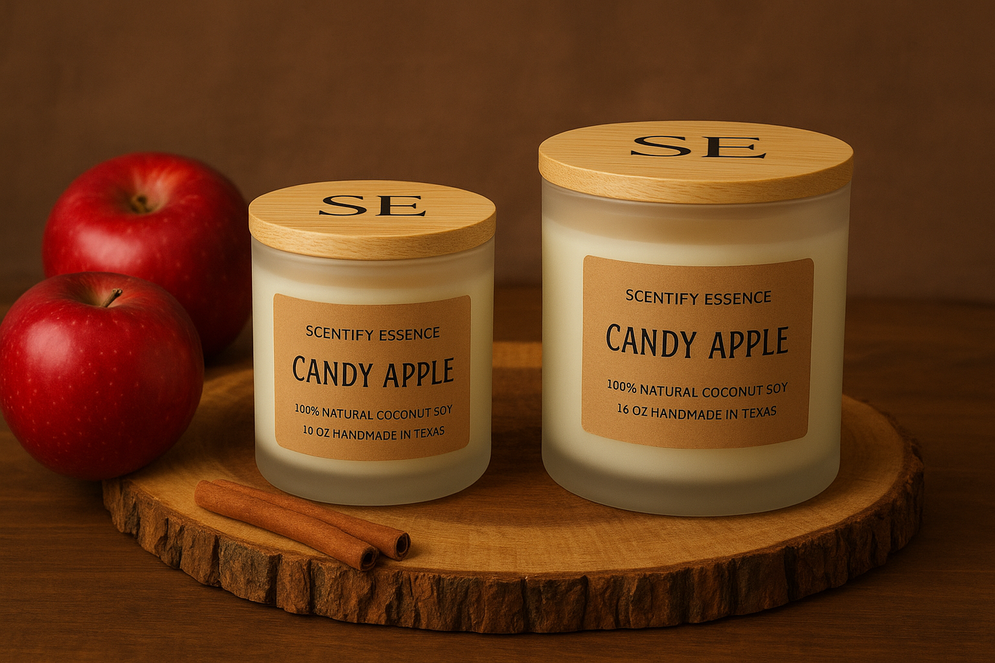 Candy Apple – Sweet Apple Butter & Autumn Spice Luxury Candle
