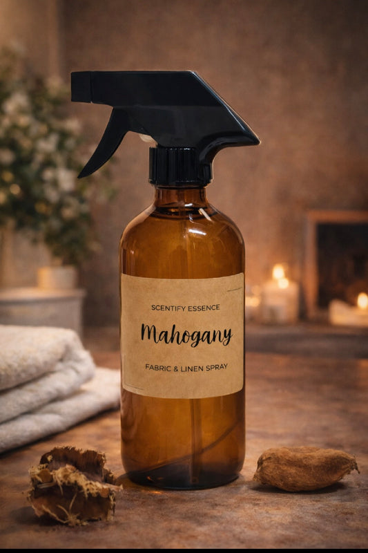 Mahogany – Warm & Woody Luxury Fabric & Linen Spray