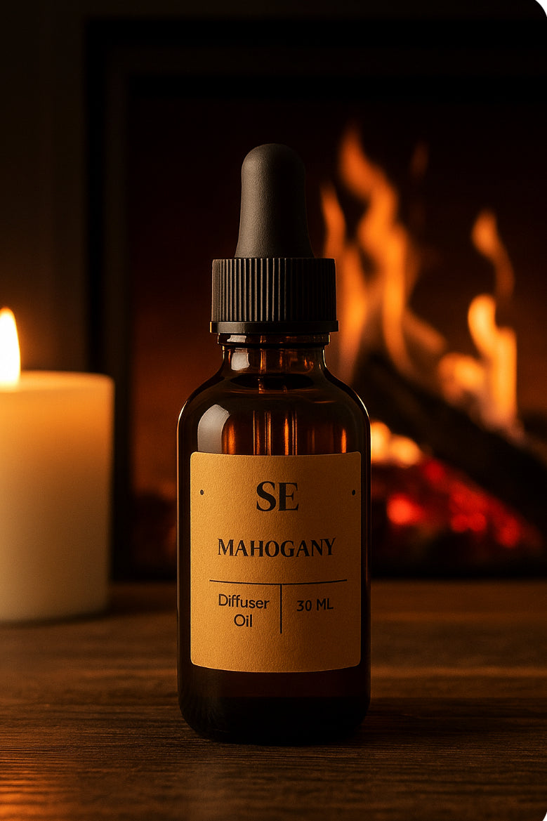 Mahogany diffuser oil 30 ml bottle