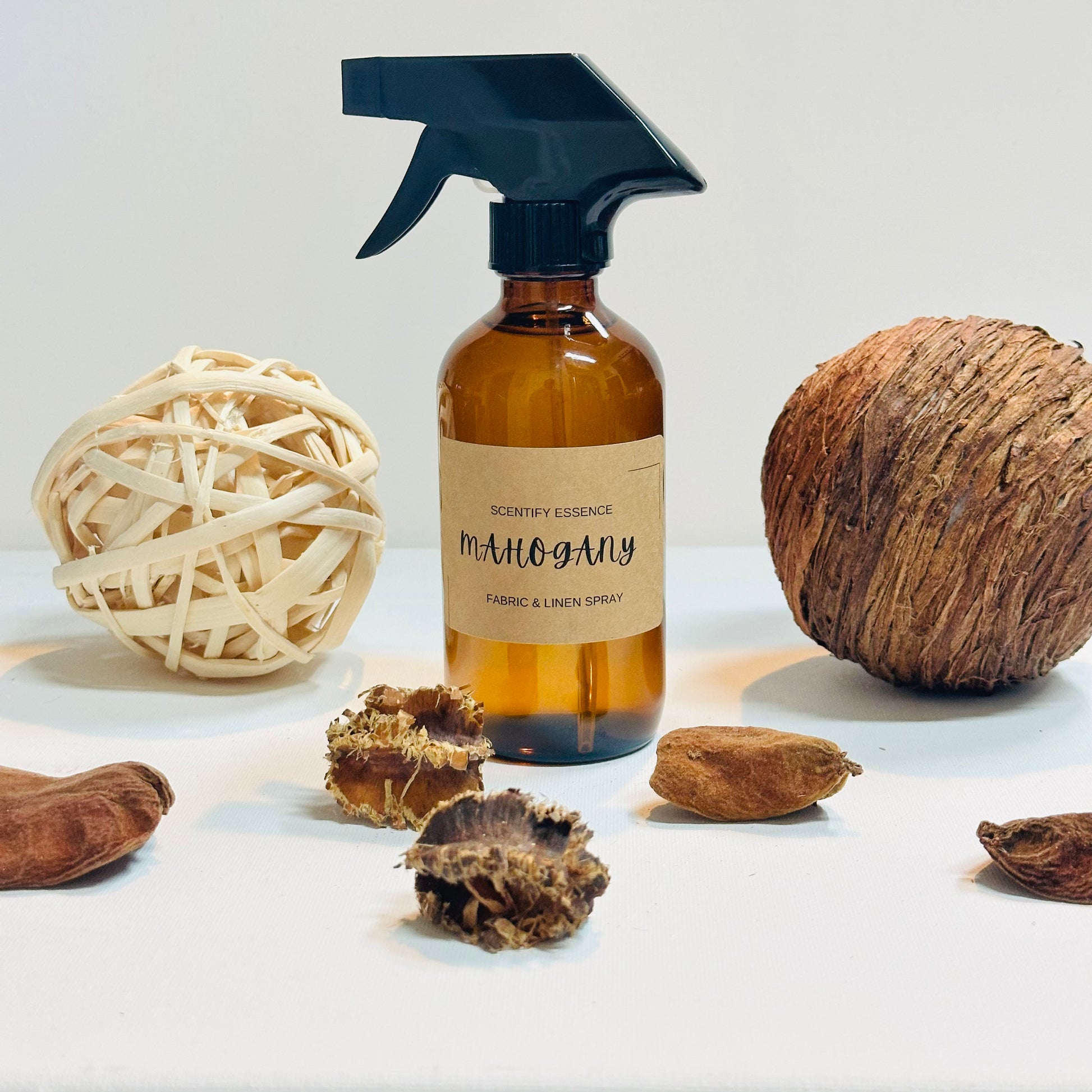 Mahogany – Warm & Woody Luxury Fabric & Linen Spray 8oz