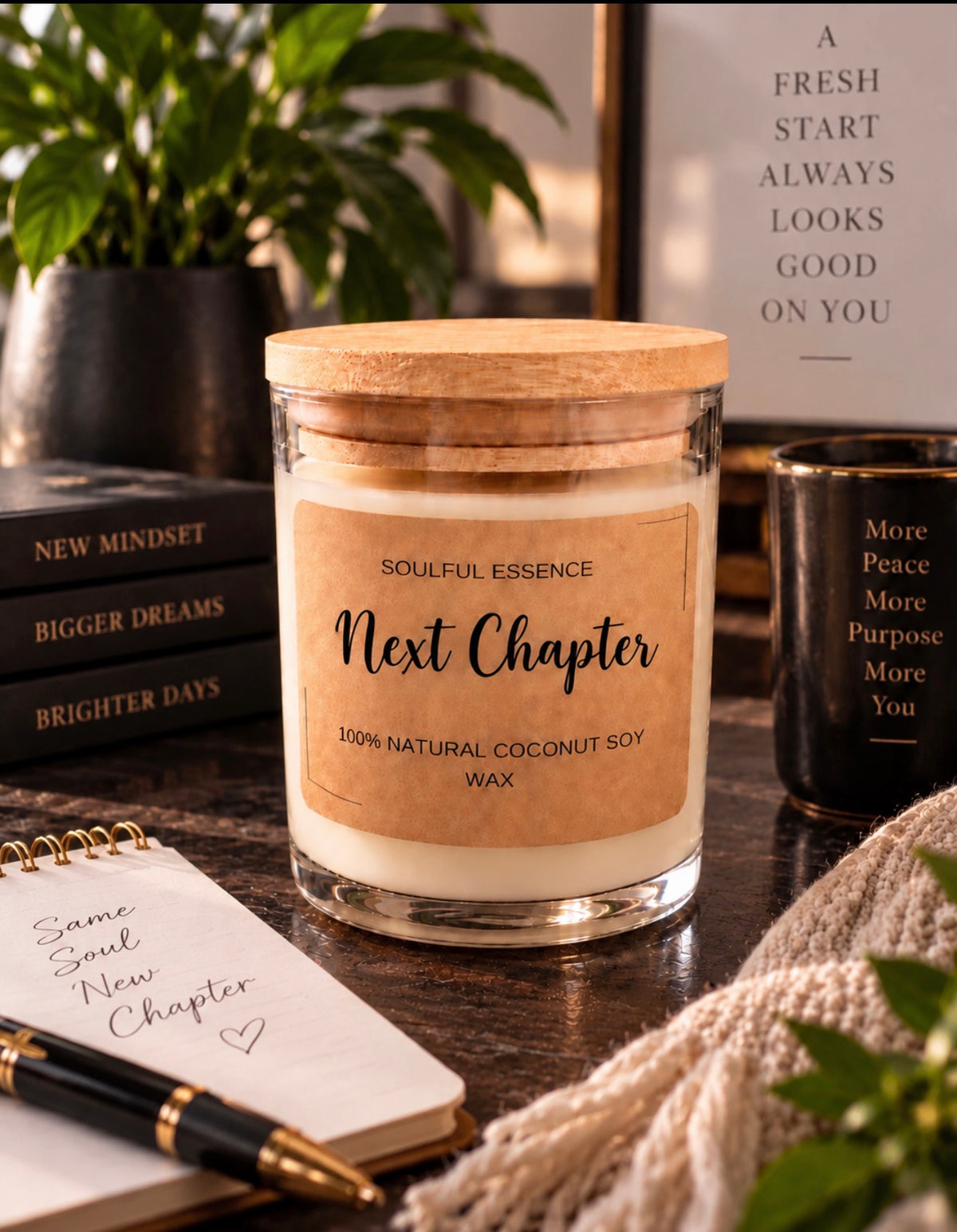 Next Chapter | A Candle for New Beginnings