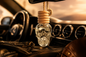Leather Skull Hanging Car Freshener by Scentify Essence 