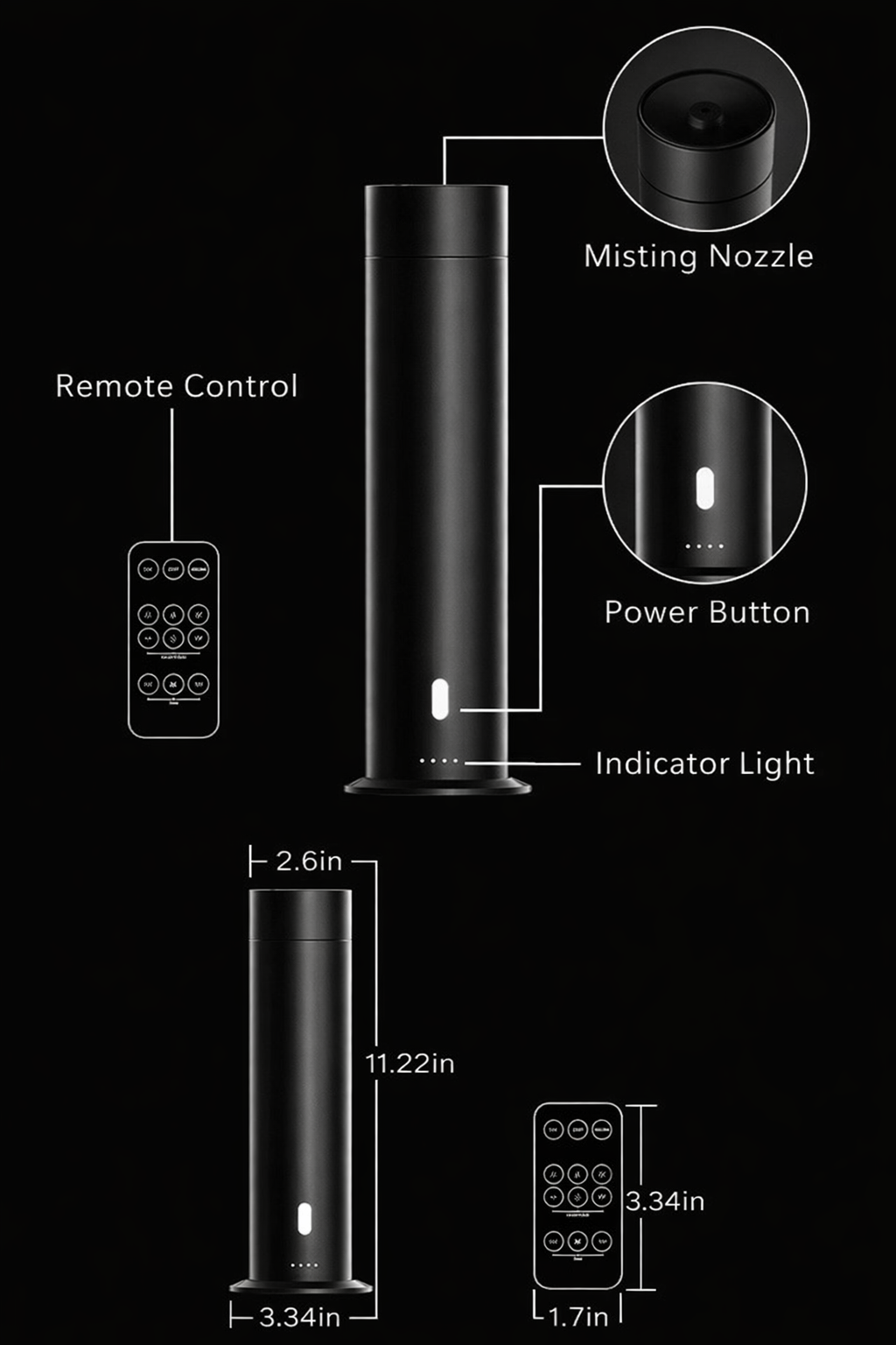 Scentify Essence Large Space Cold Air Scent Diffuser 2,000 sq ft - Limited Stock