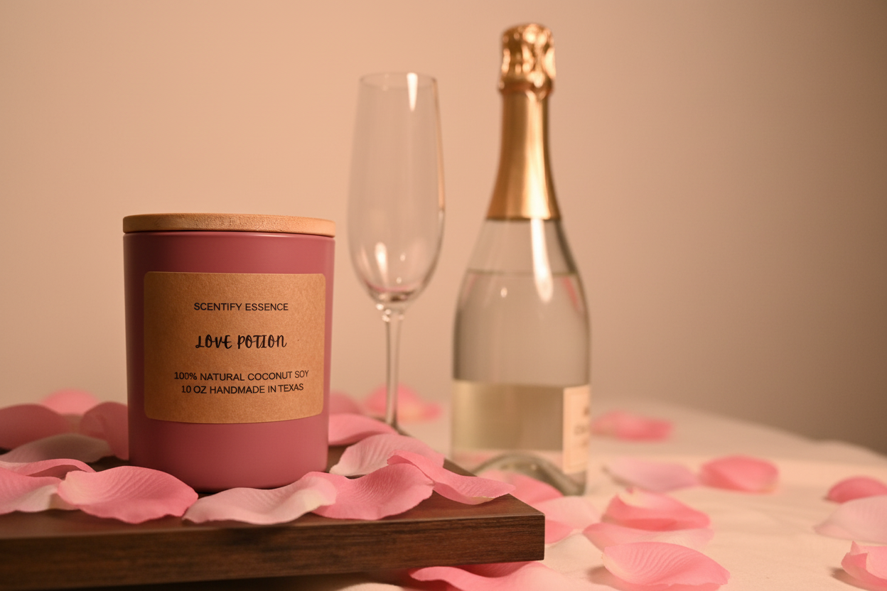 Love Potion 10 Oz coconut soy candle 