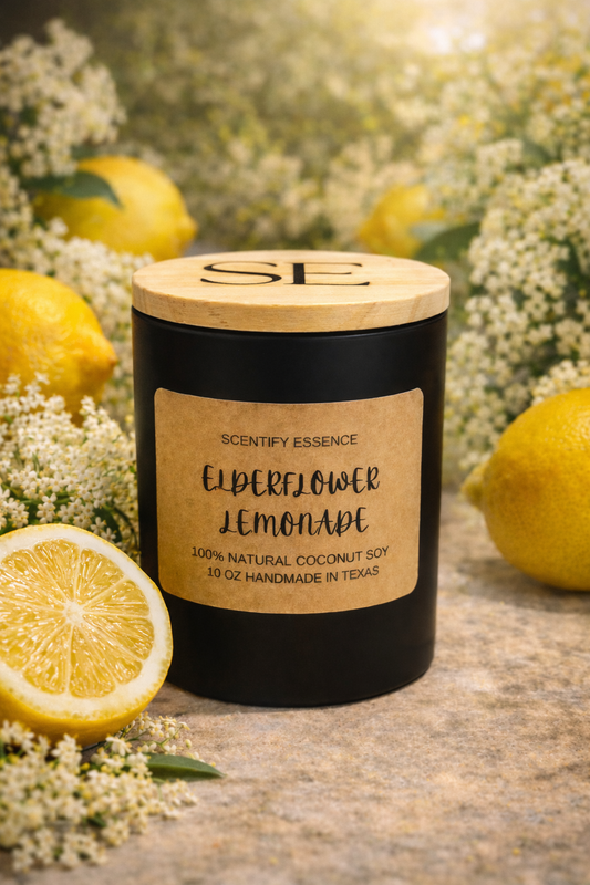 Elderflower Lemonade – Elderflower, Lemon Luxury Candle