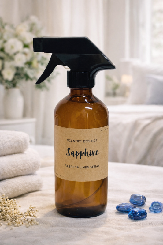 Sapphire Fabric & Linen Spray | Fresh Elegant Luxury Home Fragrance