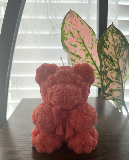 ROSE BEAR 3D -Scented Candle Special Order Handmade just for you! P SCENTIFY ESSENCE ROSE BEAR 3D -Scented Candle Special Order Handmade just for you! P SCENTIFY ESSENCE