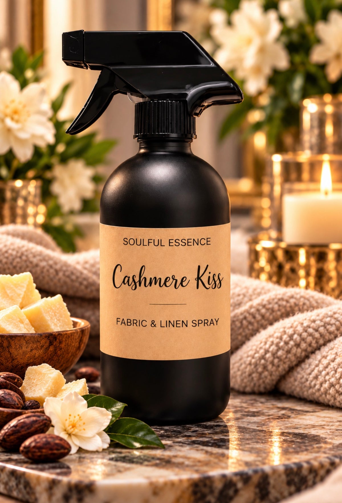Cashmere Kiss Fabric & Linen Spray by Soulful Essence