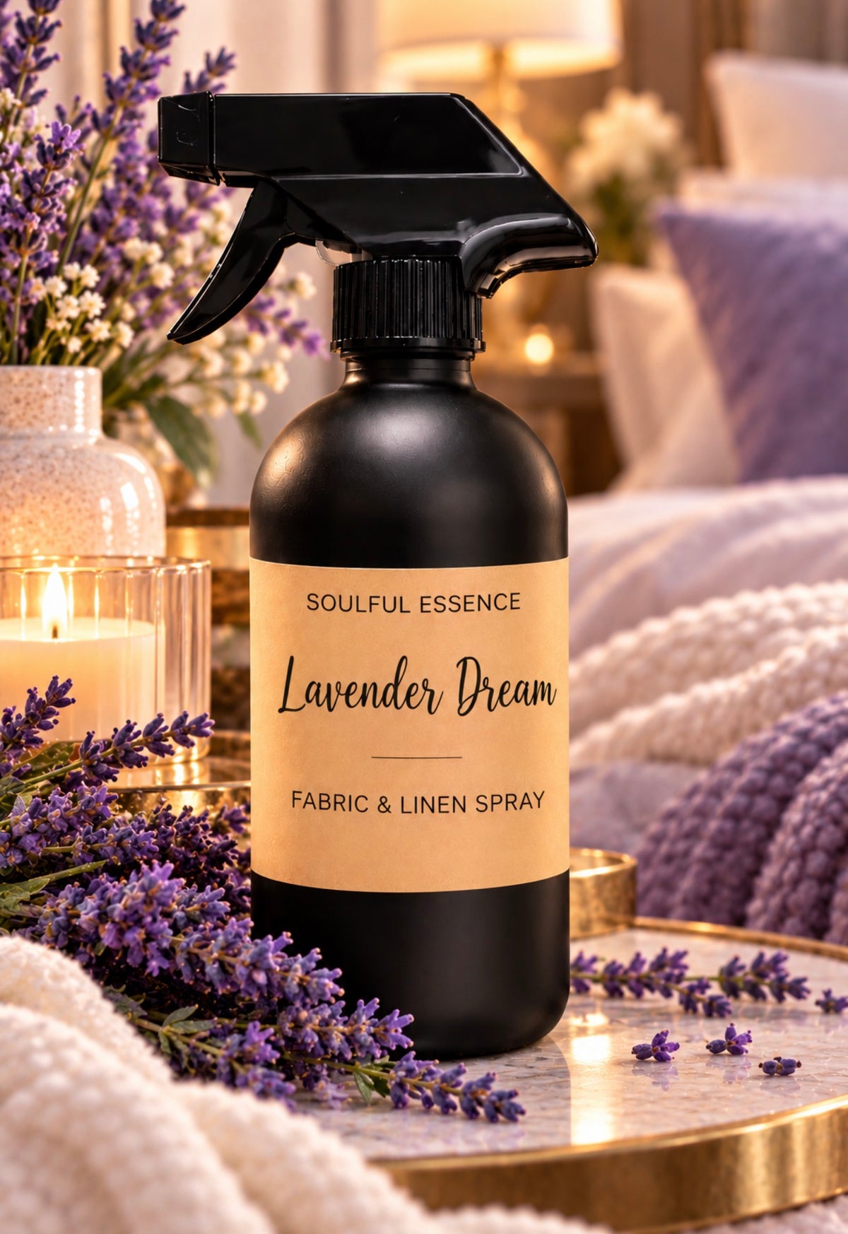 Lavender Dream – Luxury Fabric & Linen Spray