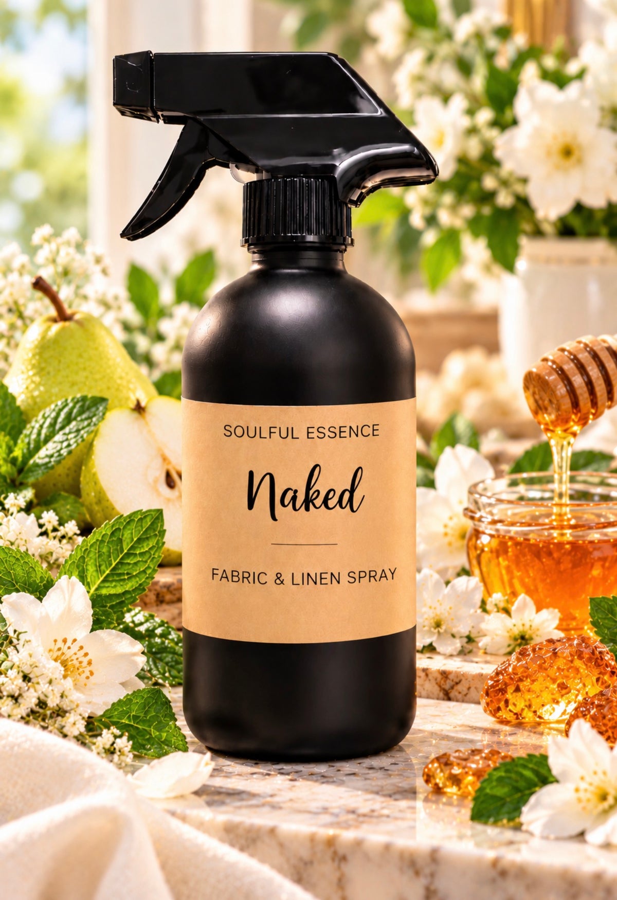 Naked Fabric & Linen Spray By Soulful Essence